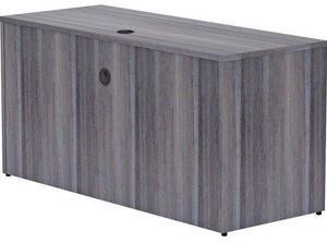 Lorell Credenza Shell, 60"X24"X29-1/2", Weathered Charcoal (LLR69553)