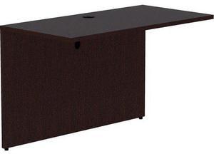 Lorell Bridge, Essentials Laminate, 48"X24"X29-1/2", Espresso (LLR18217)