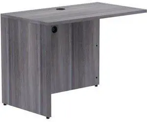 Lorell Return Shell, 42"X24"X29-1/2", Weathered Charcoal (LLR69555)