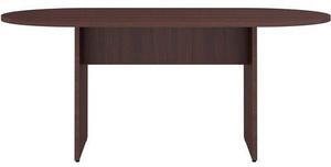 Lorell Conference Table, Oval, Top/Base, 72"X36"X29-1/2", Epo (LLR18230)