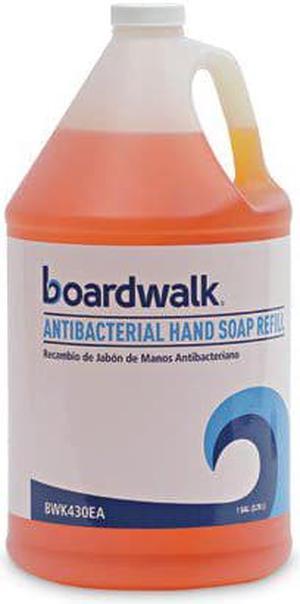 Boardwalk Antibacterial Liquid Soap, Clean Scent, 1 gal Btl, 4/CT (BWK430CT)