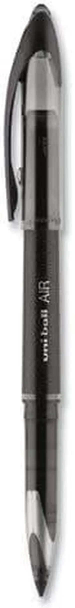 Uni-ball AIR Porous Roller Ball Pen Stick Medium Black 3/Pack 1926808