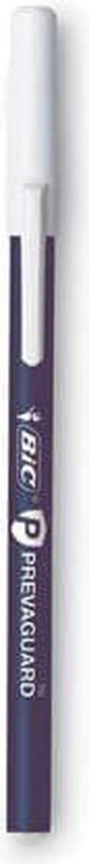 BIC Prevaguard Round Stic Ballpoint Pen Medium Point Blue Ink Dozen (GSAM11-BLU) GSAM11BE