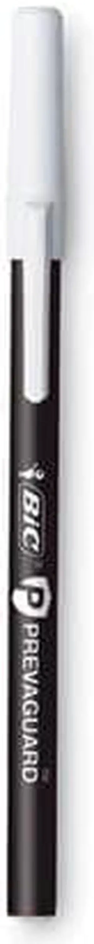 BIC PrevaGuard Ballpoint Pen Stick Medium Black 8/Pack GSAMP81BK