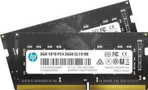 HP S1 16GB (8GBx2) DDR4 RAM 2666MHz CL19 Computer Memory Stick for Laptop PC - 8NN19AA#ABC