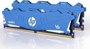 HP V6 DDR4 RAM 16GB Kit (8GBx2) 288-Pin 3000MHz PC4-24000 Computer Memory for Desktop PC - 7TE39AA#ABC