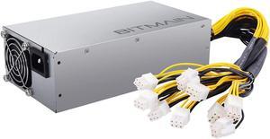 Bitcoin Miner APW7 110V- 1000W Antminer 220V-1800W Power Supply 10-pin Connect Bitmain Power Supply,Power Supply for Antminer L3+ for Bitcoin Mining Hardware,110V-220V