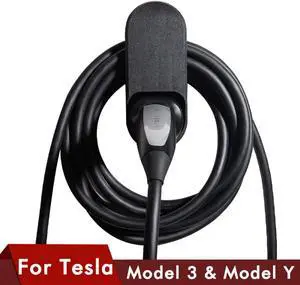 Charging Cable Holder for Tesla Model 3 Model Y Charger Cable Organizer Tesla Accessories Car Wall Connector