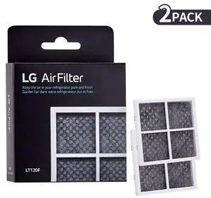 12 Month (LT120F) Replacement Refrigerator Filter, 2 Count (Pack of 2), White 12 Month (LT120F) Replacement Refrigerator Filter, 2 Count (Pack of 2), White