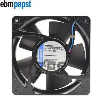 EBM PAPST 4184NXH DC24V 460mA 11W 120 120 38MM 12cm Metal Frame Dual Ball Frequency Converter Cooling Fan