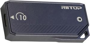 RIITOP 2230 SSD Enclosure 10Gbps USB C 3.2 Gen2, Aluminum M.2 NVMe SSD Enclosure Adapter, Support M-Key B+M Key UASP(UP to 2TB)