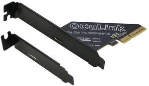 RIITOP PCIe to Oculink SFF-8612 Adapter SFF-8611 External Graphics Card for GPU Dock, eGPU, NVMe SSD (PCIe x4 to Oculink)