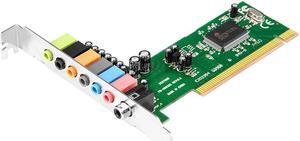 Desktop PCI 7.1 Channel Surround Sound MIC Output High-Definition Video Game Sound Card