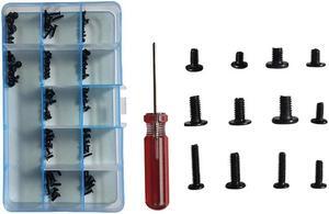 Laptop Flat Head Screw Set Including 12 Kinds of Screws with Screwdriver