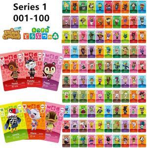 Series 1(001-100) Animal Crossing Game Villager Amiibo Card for Nintendo Switch