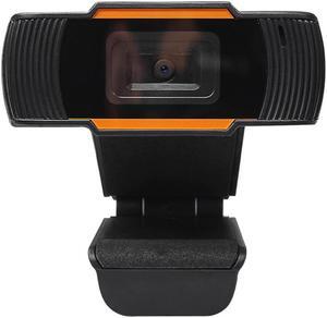 , HD Web Camera for Computer Streaming with Microphone Camara USB Plug n Play Web Cam