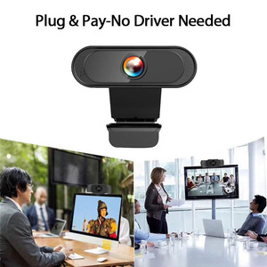 INDOTEAM Webcam 1080P Per PC Con Microfono E Copertura Privacy – USB Plug And Play, Grandangolo 120°, Per Laptop, Mac, Windows, Teams, Zoom