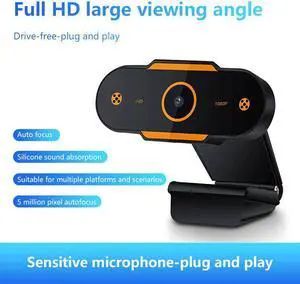1080P/720P/480P HD Webcam 5 Million Pixels USB 2.0 Auto Focus Web Camera With Mic For Computer PC Laptop For Live Video Call