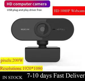 Full HD 1080P USB camera Gaming  1080P  4K Built-in Microphone Flexible Rotatable for Laptops Desktop web cam