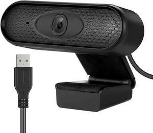 1080P HD Webcam Web Camera PC Computer Web Cameras USB Driver-Free Webcams With Mic For Teleconferencing Live Streaming