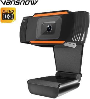 Full HD Webcam Video Calling Recording 720P 1080P Camera with Mic for PC Computer Laptop USB Web Cam Build In Microphone