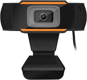 1080P HD Webcam with Microphone USB2.0 Rotatable Web Camera for PC Laptop for Win7/Win8/Win10