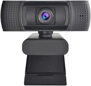 ASHU H601 USB Webcam 1080p 60fps Focus Web Camera with Noise-Cancelling Microphone PC/Computer Camera for Live Online Teaching