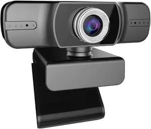 120 degree wide-angle lens 2MP 1080P Full HD Webcam Built-in dual Mic USB Driver- Web Camera for Conferencing Video Calling