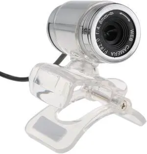 360 Degree USB Webcam with MIC Microphone 12 Megapixel HD Web Camera Web Cam HD Webcams Led for Computer PC Laptop Users