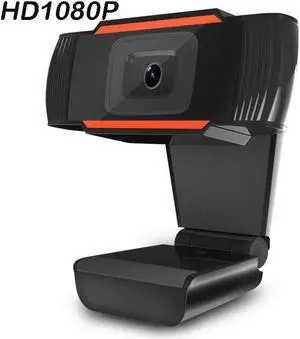 1920 * 1080 Webcam USB Camera Rotatable Video Recording Web Camera with Microphone 2MP for PC Computer 1080P Netmeeting