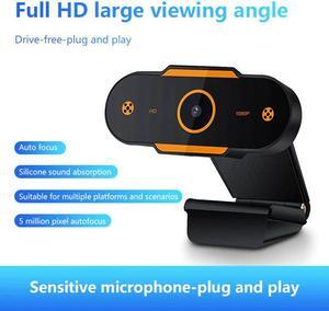 Fashion 480/720/1080P/2k Web Camera 5 Million Pixels HD Webcam USB2.0 Auto Focus Video Call With Mic For Computer PC Laptop