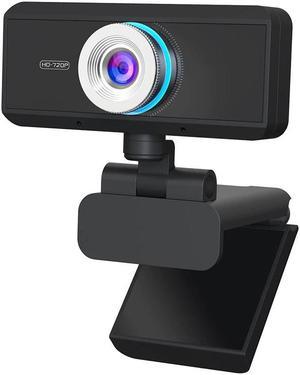 1 Megapixel HD Webcam 720P PC Web USB Camera Cam Video Conference with Microphone for Laptop Computer