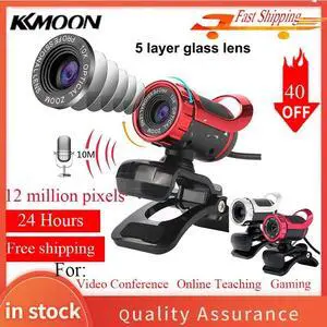 1080P USB  HD Camera Web Cam 360 Degree with MIC Clip-on for Desktop Skype Computer PC Laptop Web Camera  PC