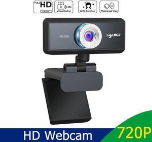 1080P HD Webcam with Holder USB Web Camera Built-In Sound-absorbing Microphone Video Live Broadcast for Computer Camera