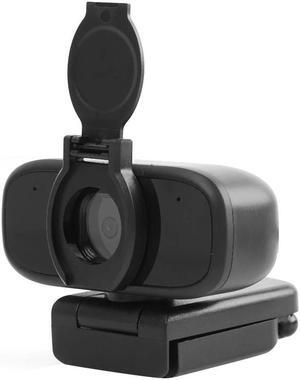 720P Webcam with Privacy Cover Built-in Microphone Auto Focus USB Web Camera Household Computer Accessories