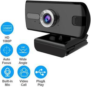 1080P HD Webcam Web Camera Built-in Microphone Auto Focus Angle Of View Webcam Full Hd 1080p Camara Web Para Pc For Video