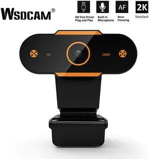 Auto Focus 2K HD Webcam 1944P Web Camera With Microphone Cameras for Live Broadcast Video Calling Home Conference Work