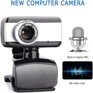 Camera 360 Degree USB HD cam  Cam Clip-on Digital Camcorder USB With Microphone For Laptop PC Computer Dropshipping