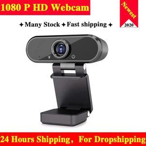 Full HD 1080P Webcam USB Pc Computer Camera with Microphone Driver-free Video Webcam for Online Teaching Live Broadcast