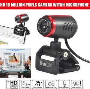 2.0 Computer Webcam With Built-in Microphone HD Digital Webcam Camera For Desktop Notebook Laptop Computer Web Camera