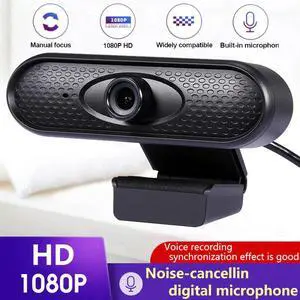 Full HD 1080P Web Camera For Computer USB Plug Cameras with Built-in HD microphone Clip-on Digital Video era