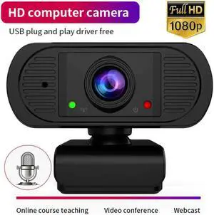 Delivery In Stocks Webcam 1080p Usb 1080p 1920x1080 Web Camera For Computer Smart Android Tv Gaming Pc Laptop Dropship