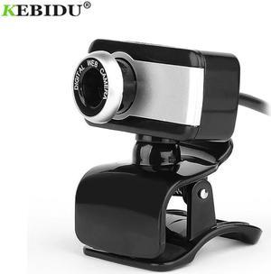 USB 2.0 Web Cam Camera 50.0 Mega Pixel with MIC Microphone Clip-on Stylish Rotate Camera Webcam for Laptops PC