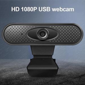 1080p full hd usb camera web cam microphones windows 10 for computer pc -   with Desktop stand