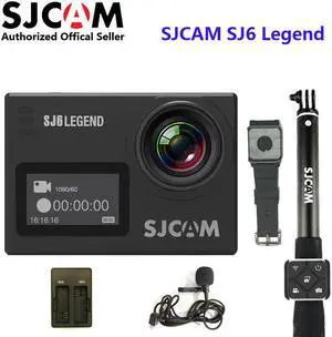 SJ6 Legend 4K 24FPS Remote Action Camera 30M Waterproof Sports DV 2.0 Touch Screen Helmet Camcoder With Accessories