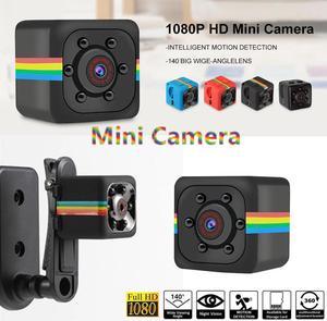 Mini Camera HD 1080P Sensor Night Vision Camcorder Motion DVR Micro Camera Sport DV Video Small Camera Cam SQ 11 With Box