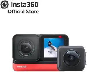 360 ONE R new sports Action Camera  5.7K 360 4K  wide angle waterproof video camera For iPhone and Android
