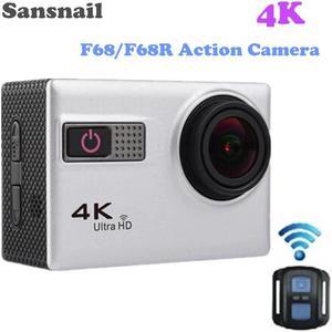 F68/F68R Action Camera 4K Ultra HD Wifi 2.0-inch Waterproof Sport Camera with 170 Wide Angle Lens Sensor Novatek 96660