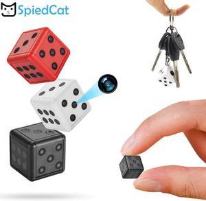 1080P Mini Cam Night Vision Action DV Sport Video Voice Recorder Dice Keychain Motorcycle Micro Camera Support TF card