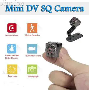 1080P Mini Camera SQ8 Espia Pocket Portable Small Digital DV Camcorder With Night Vision Sport Wireless Helmet Bike Micro Cam
